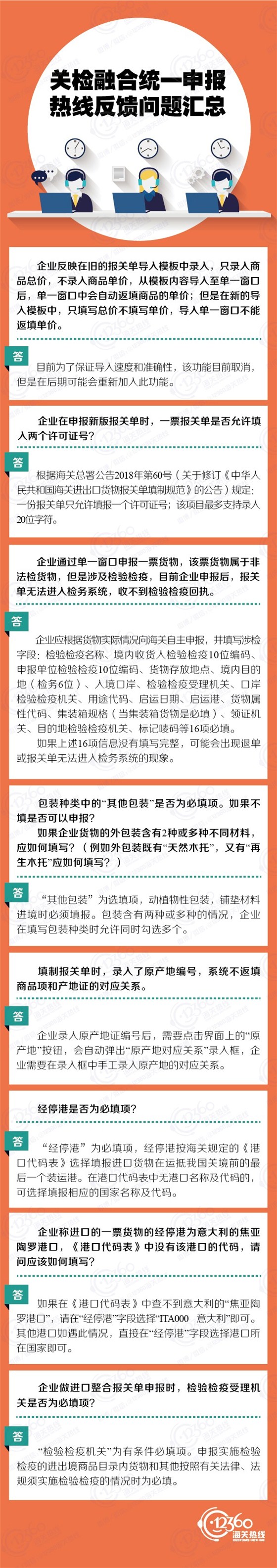 云關(guān)通智能通關(guān)平臺(tái)、關(guān)檢融合統(tǒng)一申報(bào)問(wèn)題