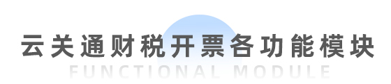  財稅開票系統(tǒng)(全電票)
